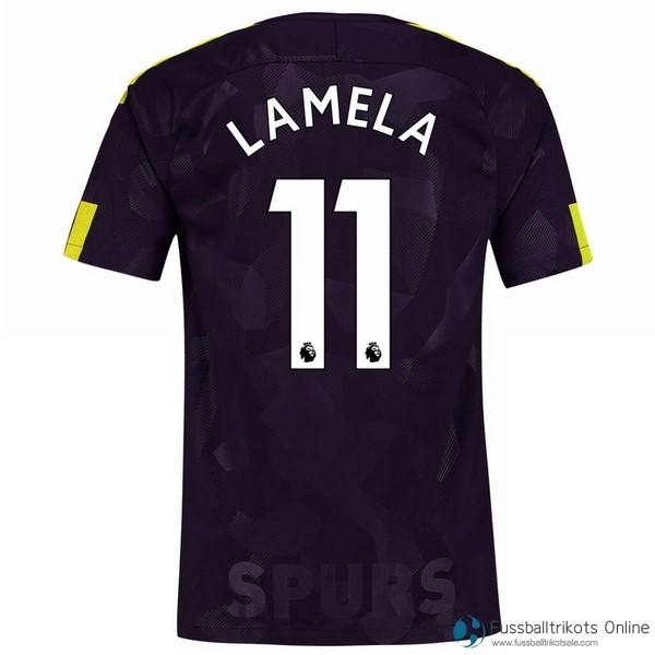 Tottenham Hotspur Trikot Ausweich Lamela 2017-18 Fussballtrikots Günstig